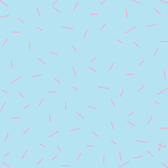 seamless pattern. Seamless confetti sprinkle pattern wallpaper background. Vector illustration.