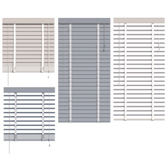 curtain isolated on a transparent background, interior decorations, 3D illustration, cg render