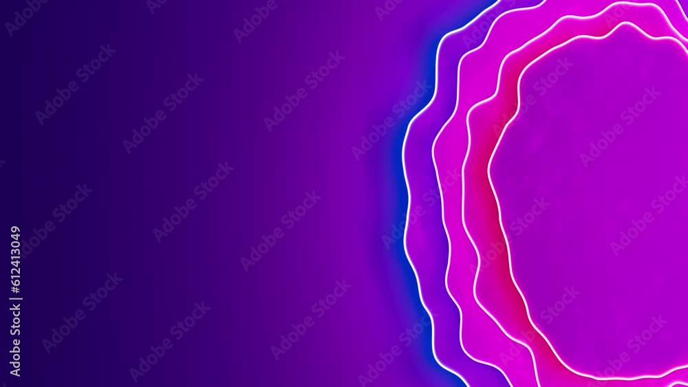 Poster lilac blue and red shifted soft lines colorful backdrop - loop video
