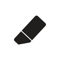 eraser icon vector logo template