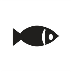 fish vector icon logo template