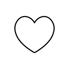 love heart icon symbol I love you