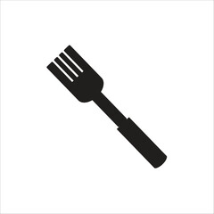 fork vector icon logo template