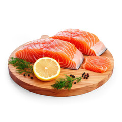 Fresh Raw Salmon: High-Quality Images of Delicious Seafood