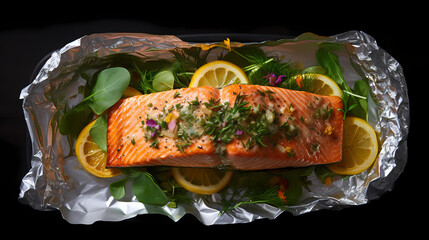 grilled steak with vegetables