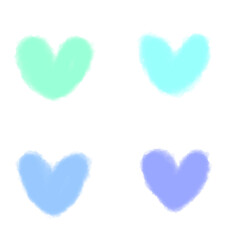 heart of hearts pastel color