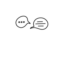 Doodle podcast sketch concept