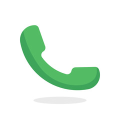 green call icon on white background