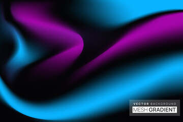 Modern gradient background. Colorful, fresh, warm, vibrant mesh gradient wallpaper and backgound