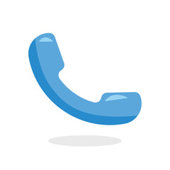 phone icon blue