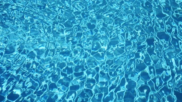 water surface. blue water surface