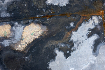 texture of the wall