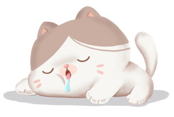 Cute cat cartoon