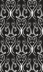 Vintage seamless pattern