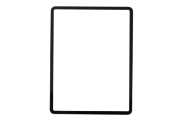New tablet isolate on white background