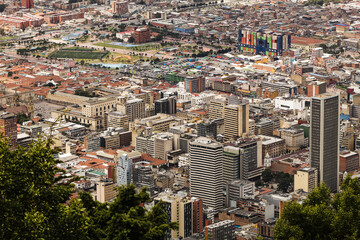 Fototapeta na wymiar view of Bogota
