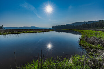 Chatcolet Lake at the Heyburn State Park in Idaho