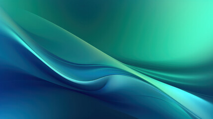 Obraz premium Abstract wave website wallpaper. Illustration AI Generative.