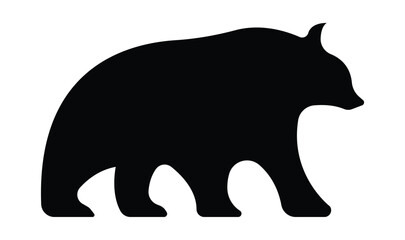 Obraz na płótnie Canvas bear logo illustration design 
