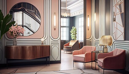 Interior of luxury home