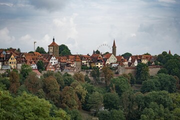 Fototapeta na wymiar Beautiful shot of the Rothenberg landscape