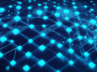 Obraz premium The world of communicationg lobal network, Generative AI Illustration.