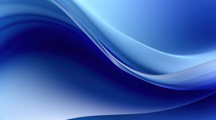Naklejka premium Abstract wave website wallpaper. Illustration AI Generative.