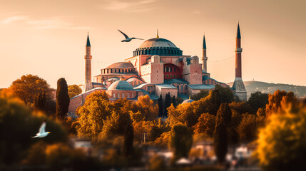 Naklejka premium Hagia_Sophia