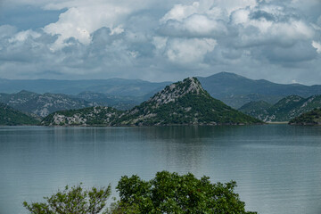 Czarnogóra,jezioro,woda,Góry