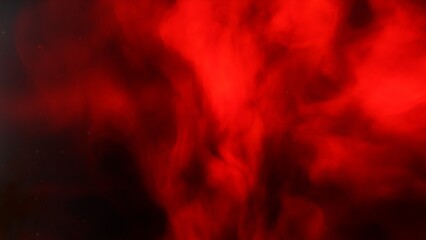 Nebula in space 3d render