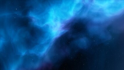 Fototapeta premium Nebula in space 3d render