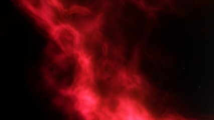 Nebula in space 3d render