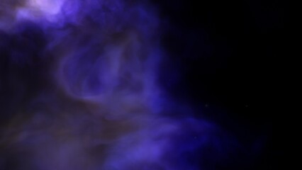 Fototapeta premium nebula gas cloud in deep outer space, science fiction illustration, colorful space background with stars 3d render 