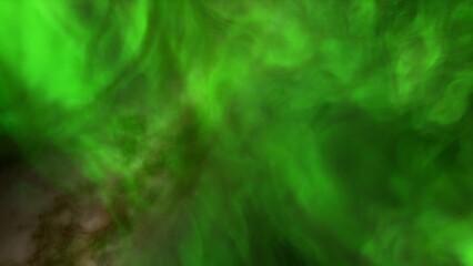 nebula gas cloud in deep outer space, science fiction illustration, colorful space background with stars 3d render
