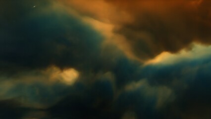 nebula gas cloud in deep outer space, science fiction illustration, colorful space background with stars 3d render
