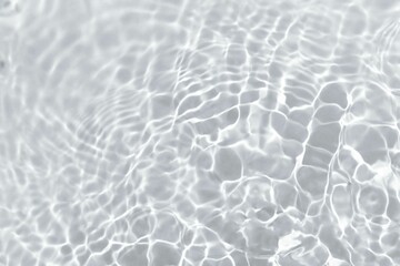Clear white water wave texture or natural ripple background