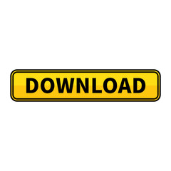 Download Button In Yellow Duo Color And Rectangle Shape With Black Line
