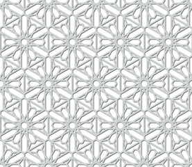 PNG seamless islamic pattern. Background illustration. Seamless girih pattern. Traditional Islamic Design. Mosque decoration element. Seamless geometric pattern. Ornamental pattern.