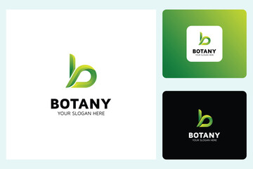 B Letter Logo Design Template