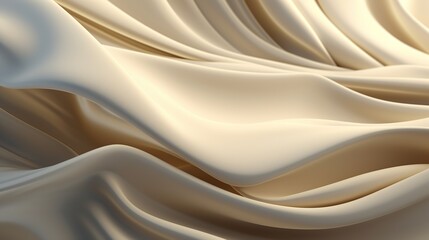 Obraz premium Abstract folded cloth generated AI