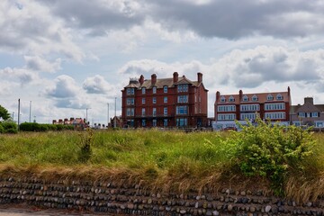 Fototapeta premium houses on the sea