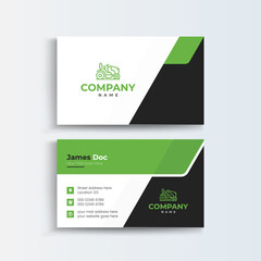 Lawn Care Business Card - Creative corporate business card Template modern and Clean design. Creative and Clean Business Card Template
