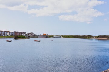 Fototapeta premium view of the lake
