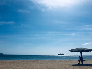 umbrella on the beach