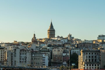 Fototapeta na wymiar Beautiful view of the city of Istanbul, Turkey.