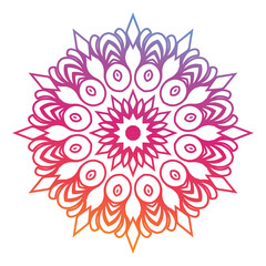 Mandala design tamplate