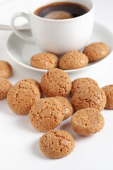Biscuits with Apricot and coffee