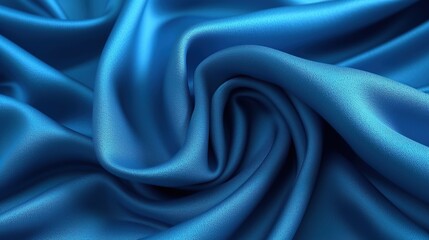 Background blue cloth A professional 3d rendering generative AI