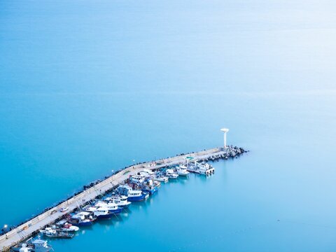 Pier In Kavarna  Bulgaria