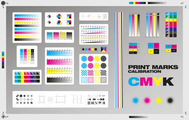 print mark calibration collection cmyk calibration